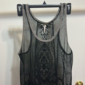 Free People Mesh Slip/Cover Up